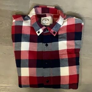 100% Cotton Flannel Men’s Medium Shirt.  Dubinik Customized Version Brand. NWOT